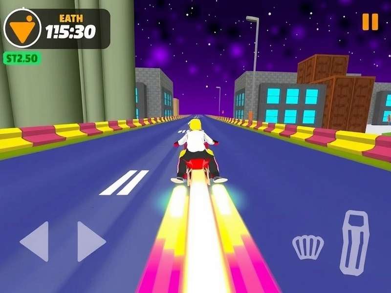 Vibrant Holi Speedster Game Screenshot